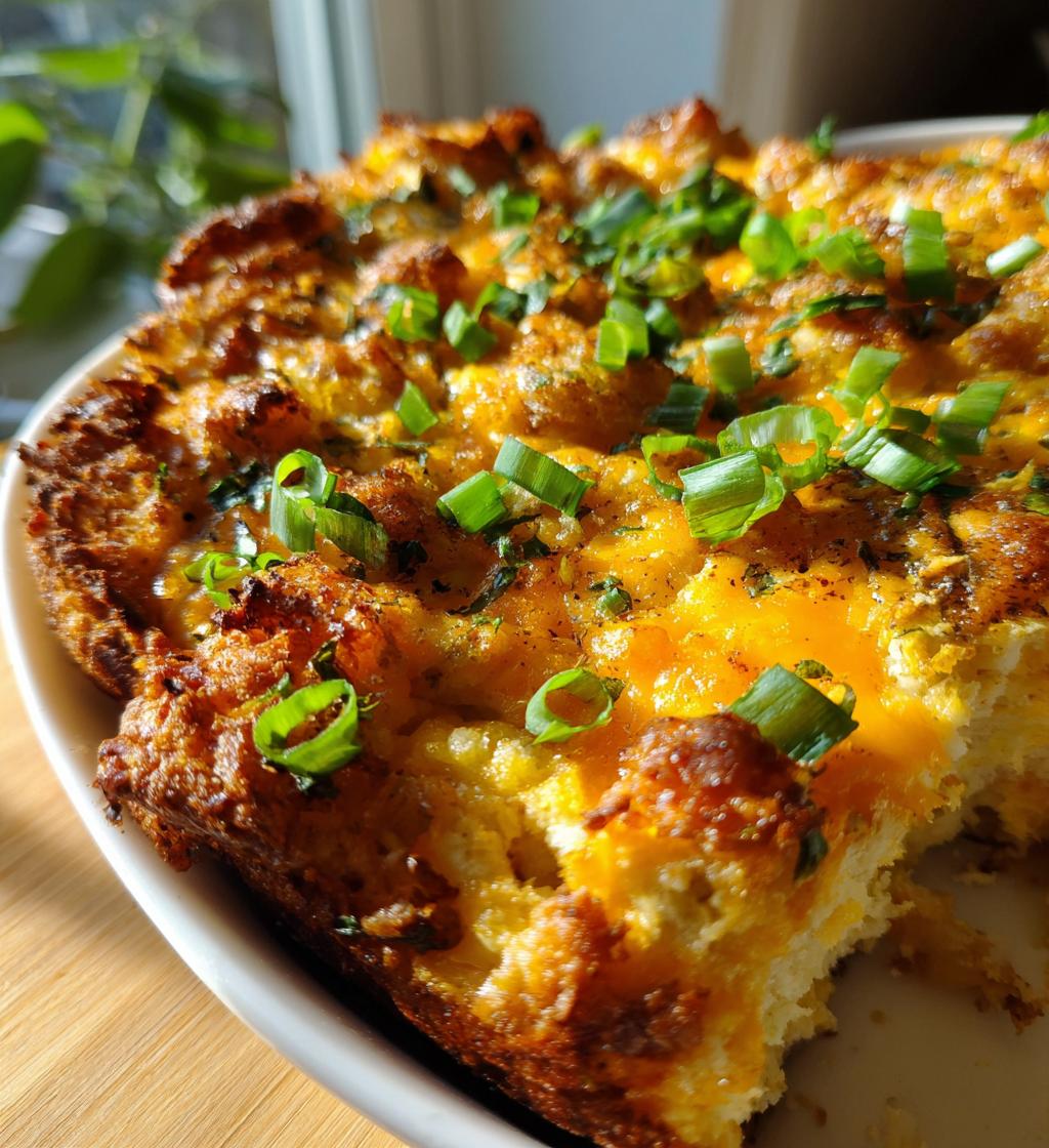 breakfast casserole with red lobster biscuits