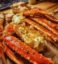broiled crab legs