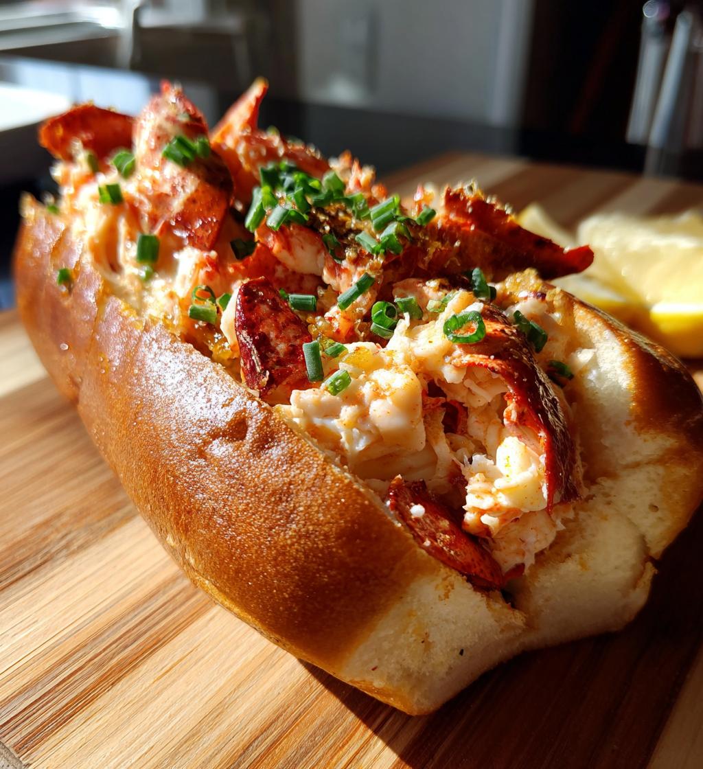 brown butter lobster roll