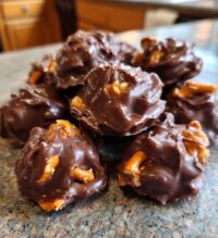 buckeyes peanut butter pretzel bites
