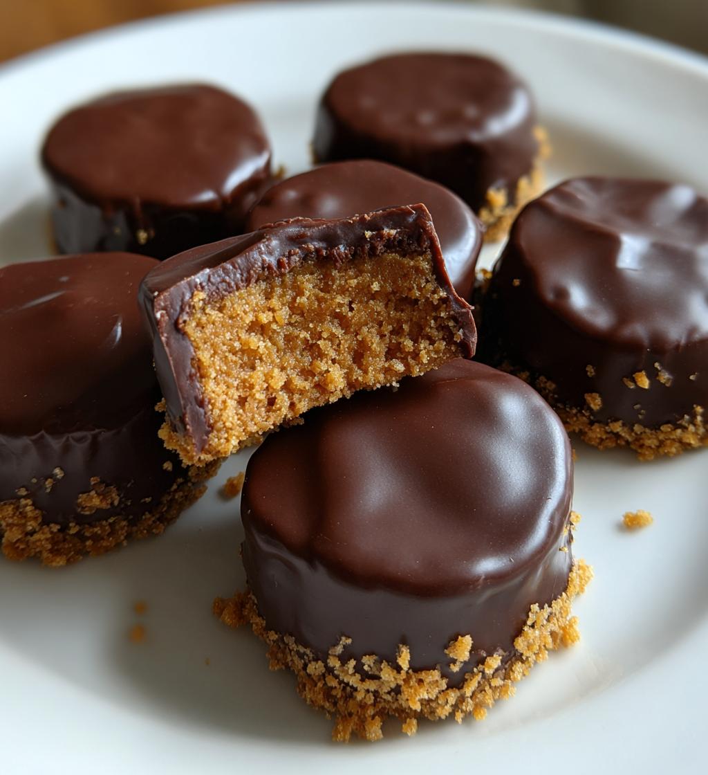 buckeyes with graham cracker crumbs