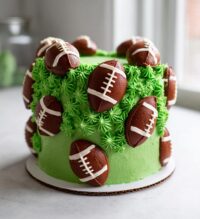 cake decorating football
