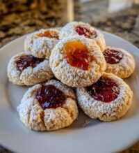 cake mix thumbprint cookies