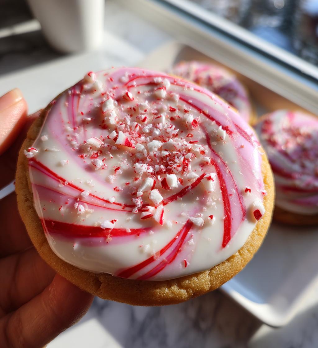 candy cane cookies royal icing