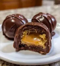 caramel buckeyes