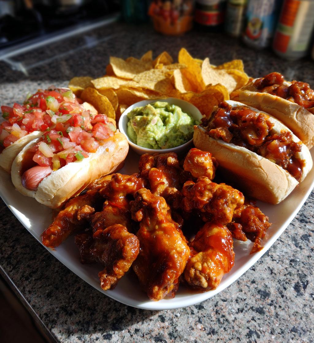 cheap football party food