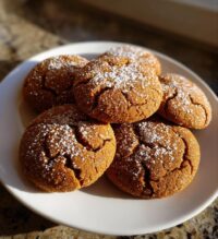 chewy gingerbread cookies