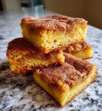 chewy snickerdoodle bars
