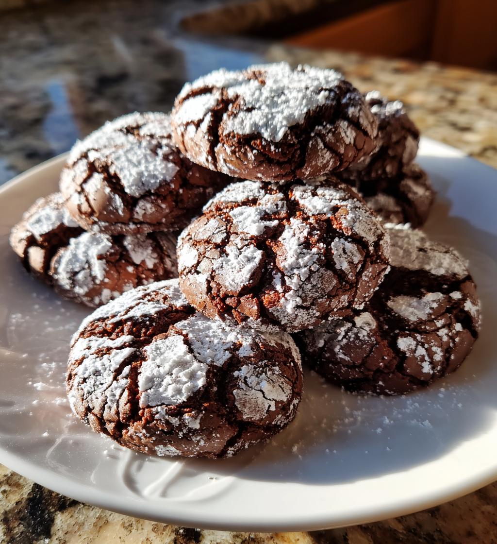 chocolate crinkle