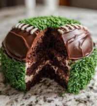 chocolate football cake design