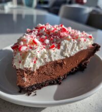 chocolate peppermint pie
