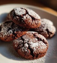 chocolate snowball cookies
