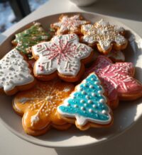 christmas cookies decorated royal icing