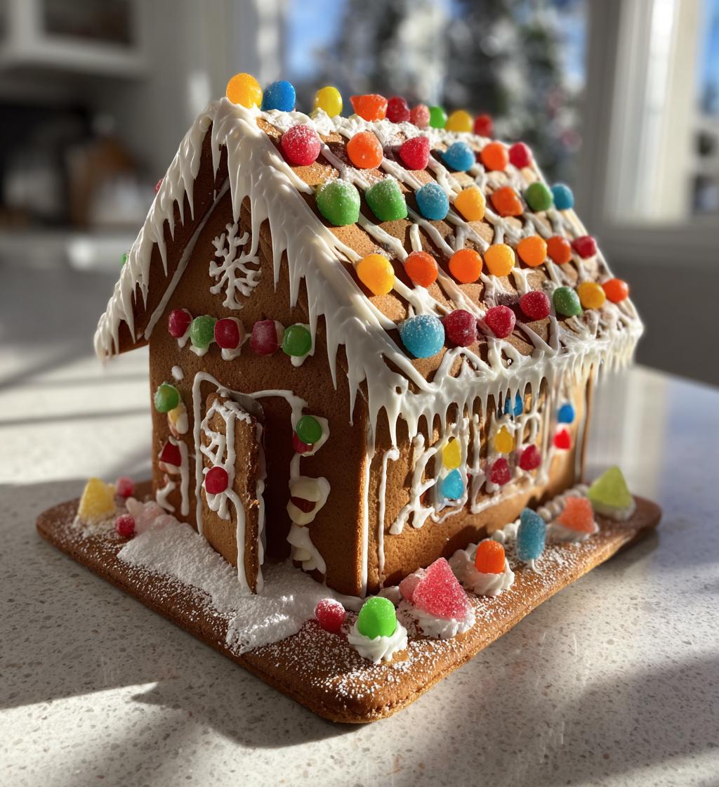 christmas gingerbread house