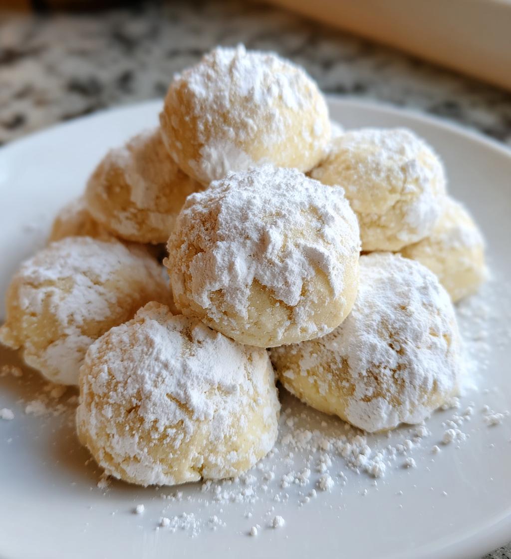 christmas snowball cookies