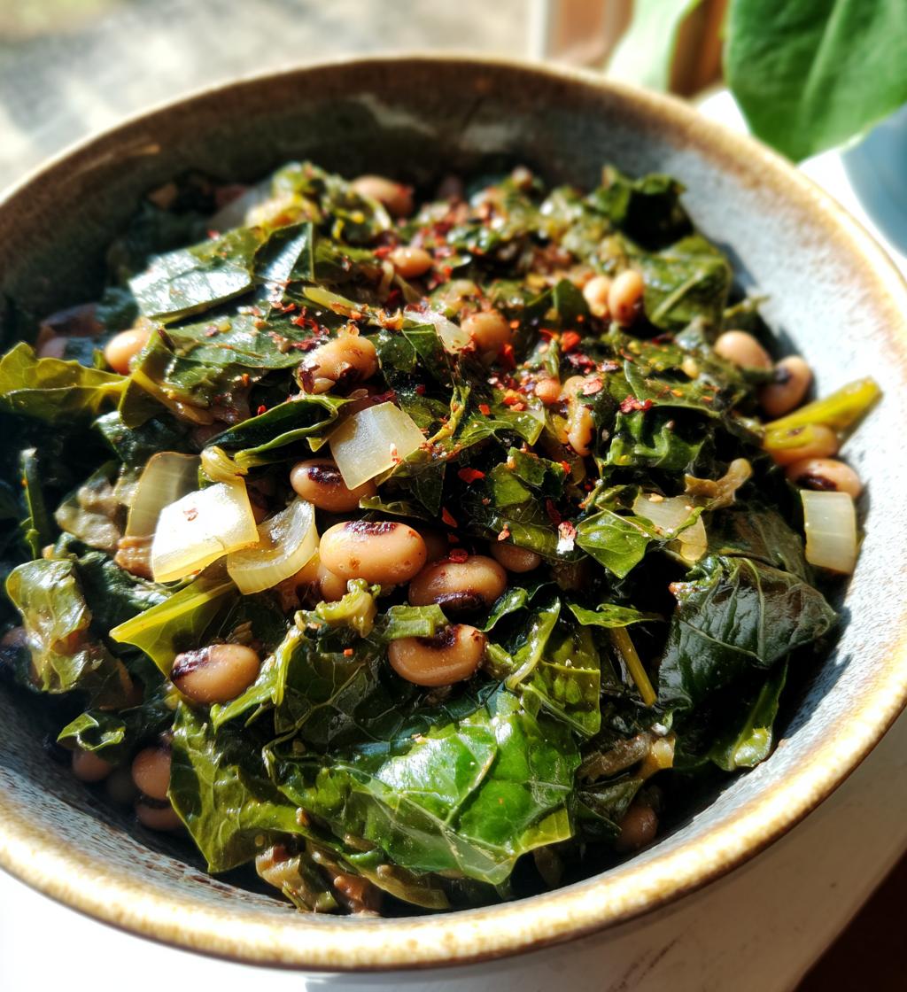 collards and black eyed peas