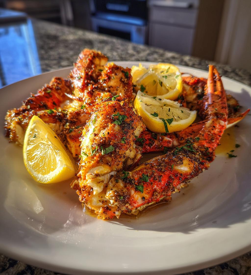 cooked crab legs in oven