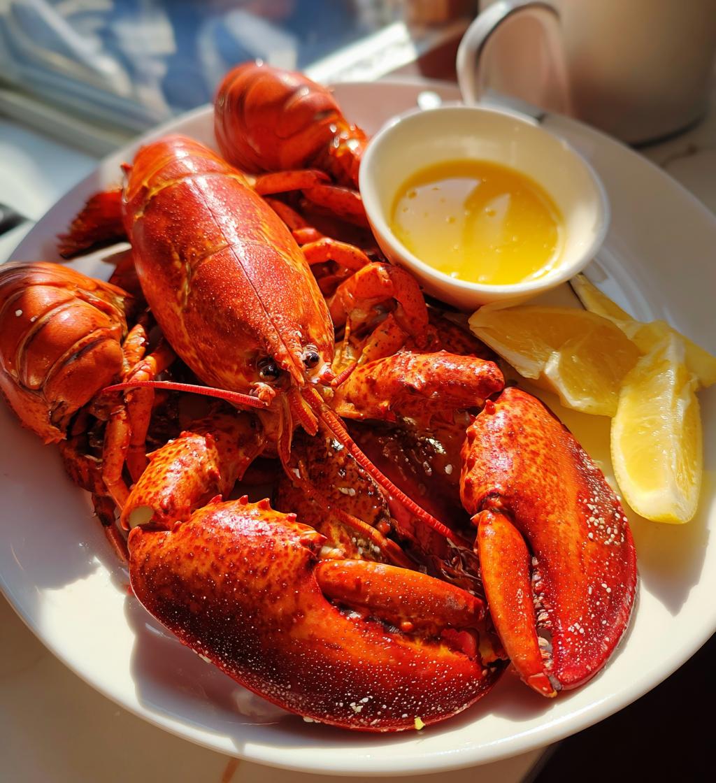 cooked lobster