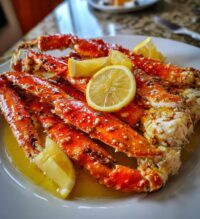 crab legs on a plate