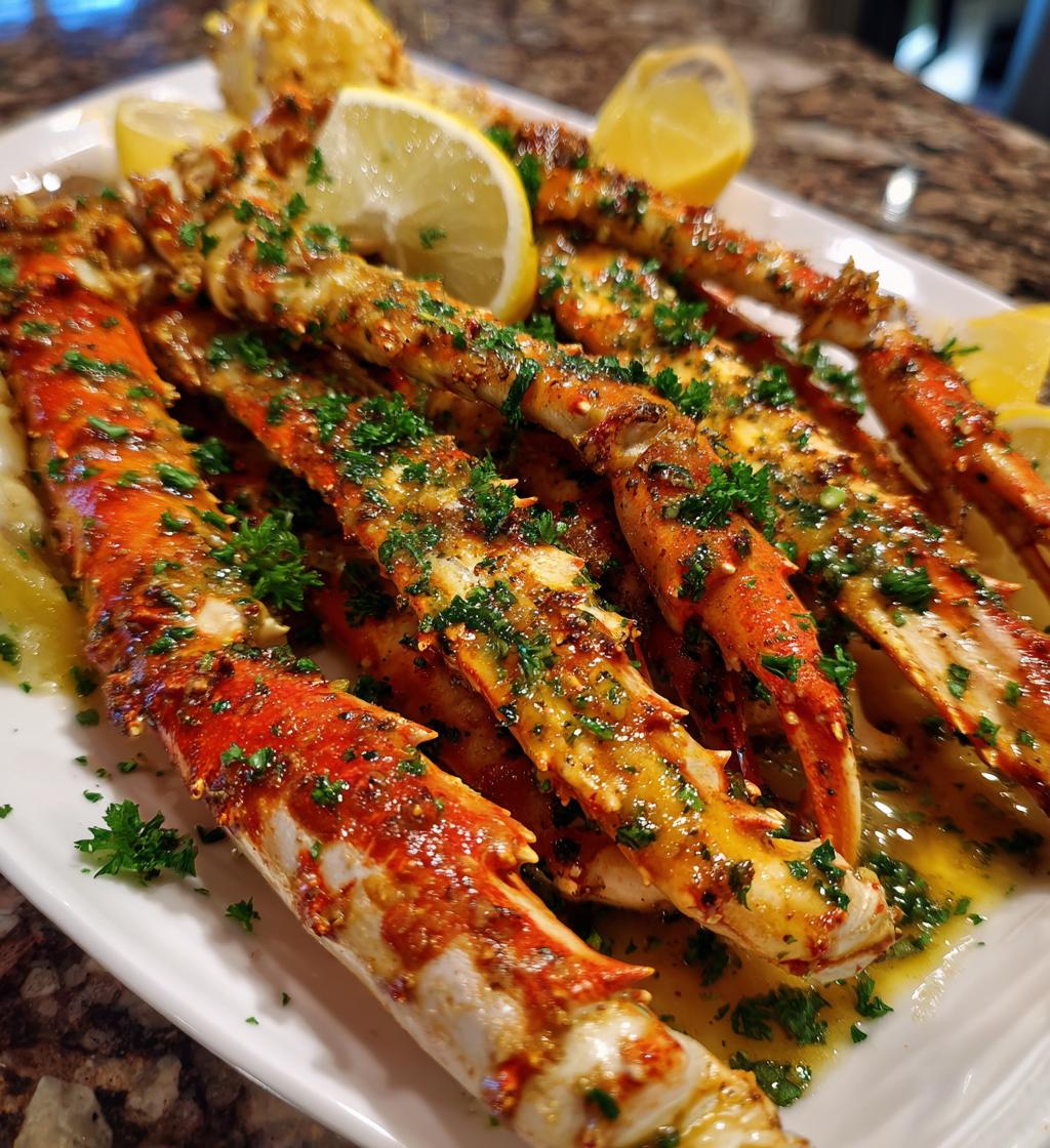 crab legs recipe oven