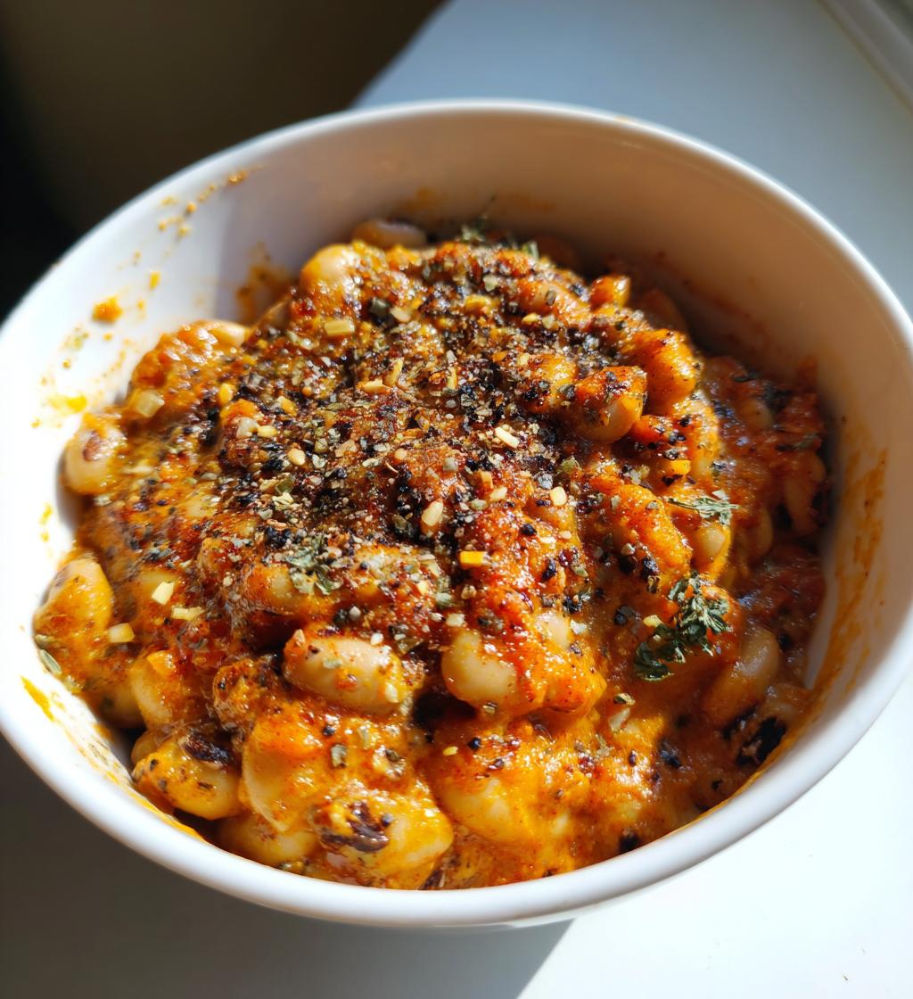 creamy black eyed peas