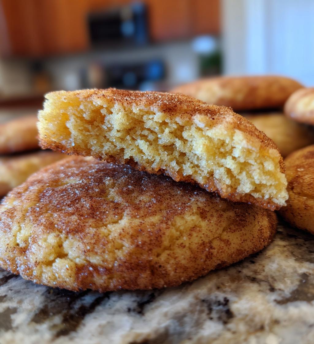 crumble snickerdoodle cookie