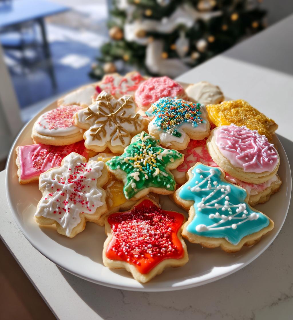 decorated christmas cookies royal icing