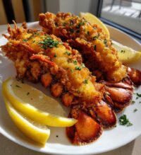 deep fried lobster tail