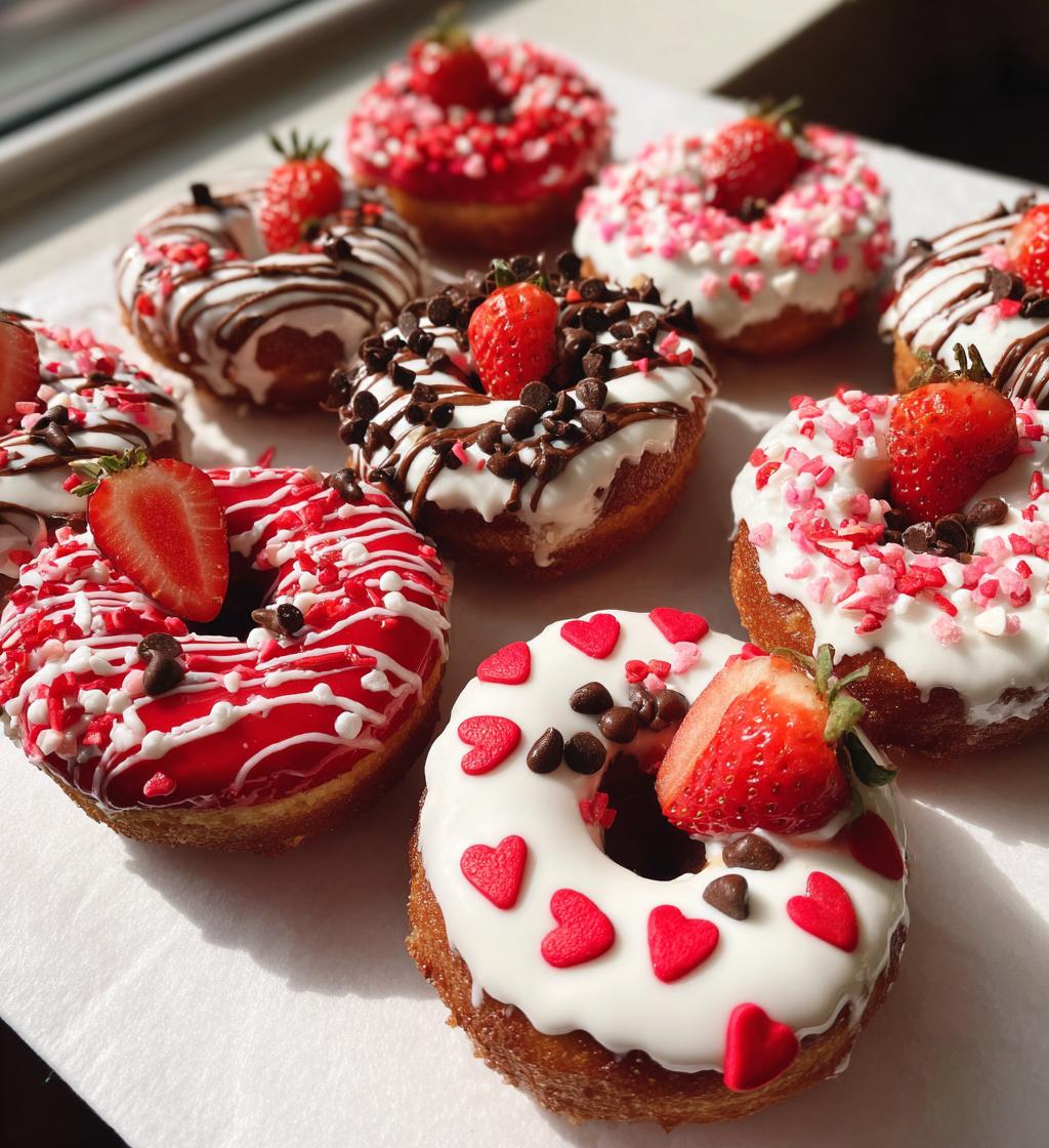 donut valentine ideas