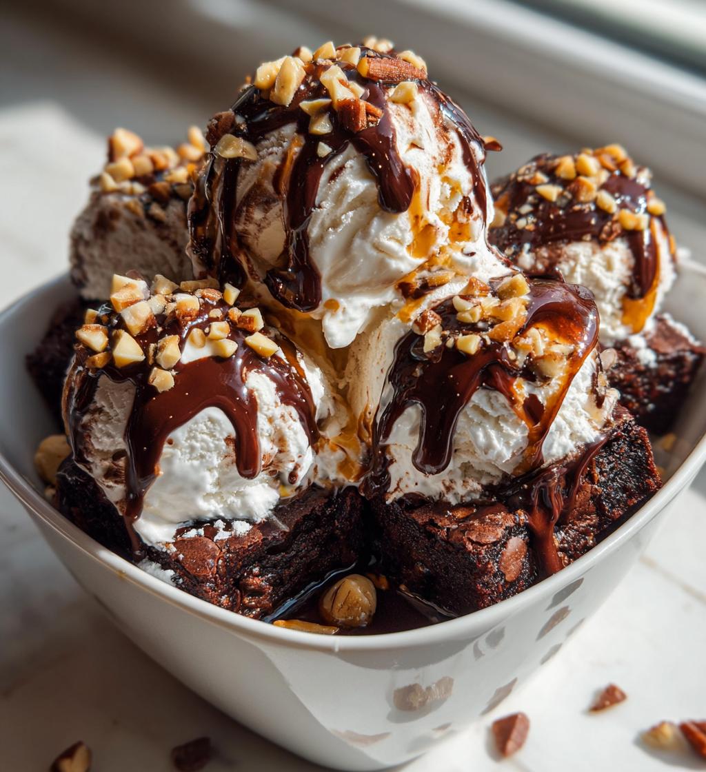 dreyers super sundae brownie bowl