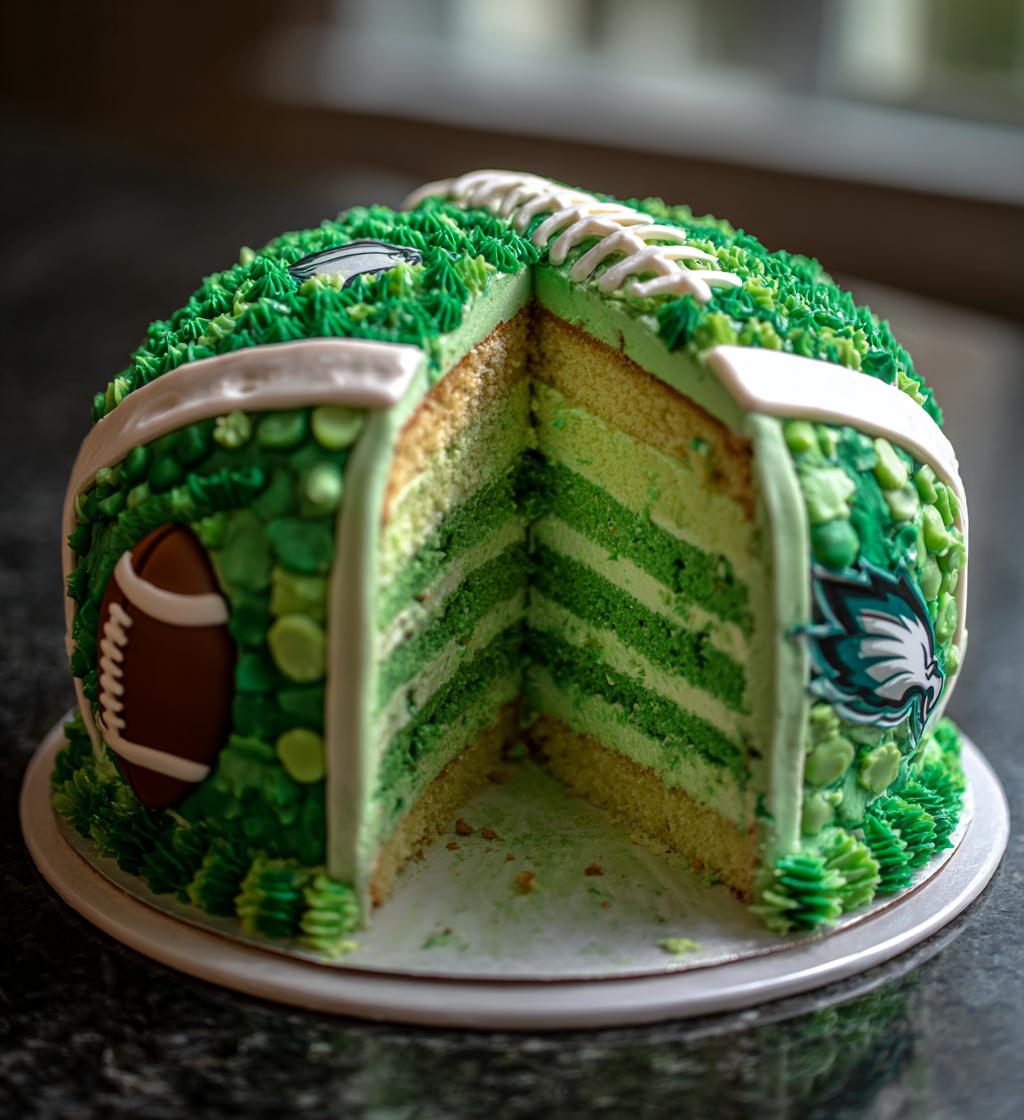 eagles football cake ideas