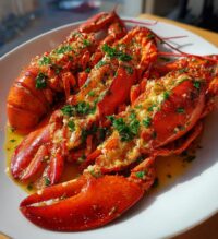 fancy lobster dinner