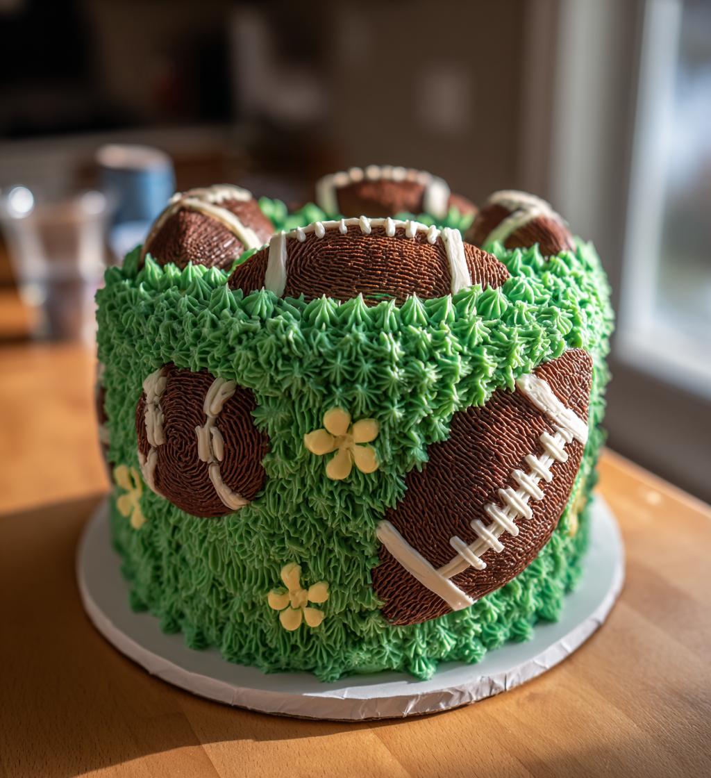 football baseball cake
