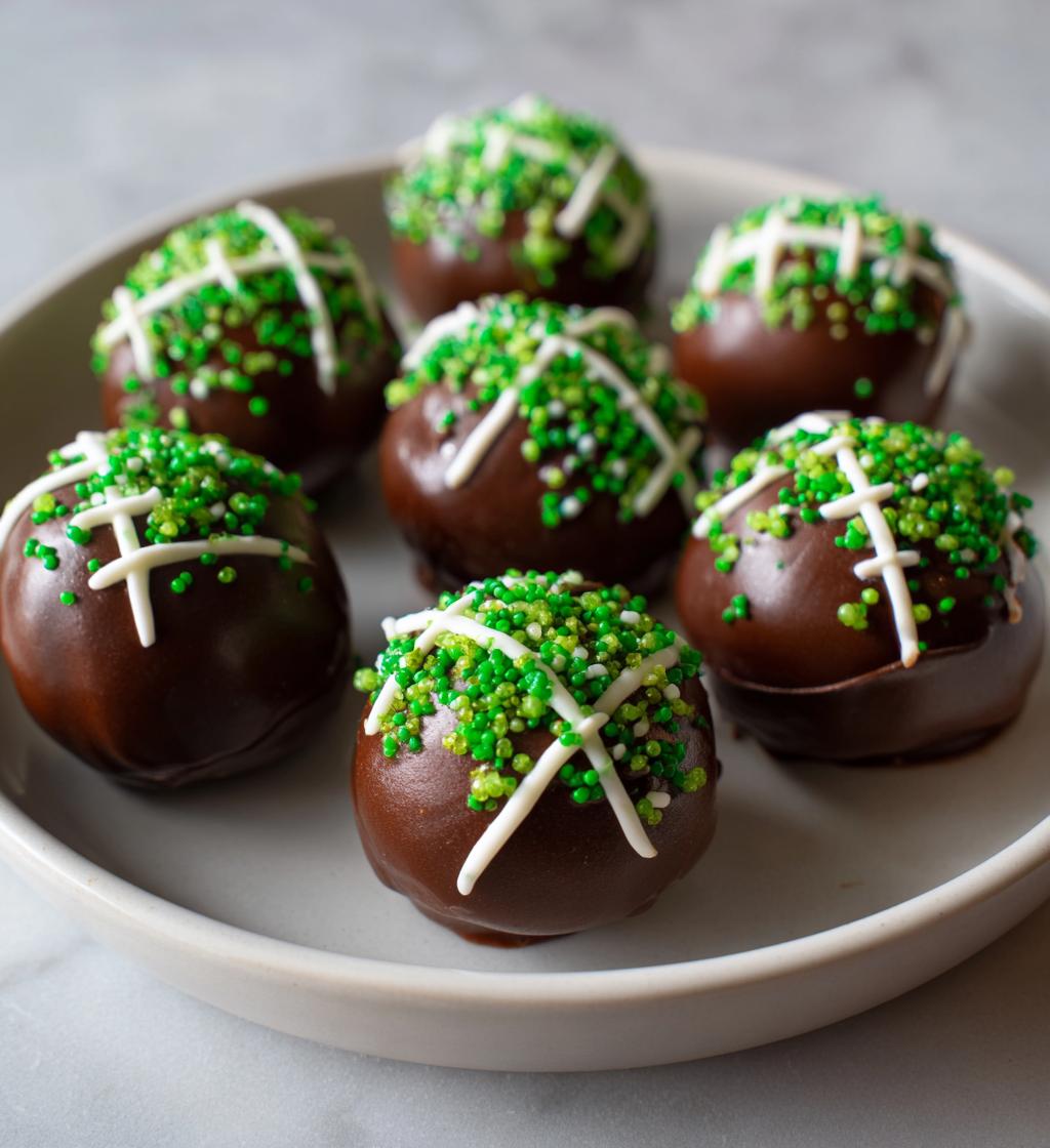 football cakepops