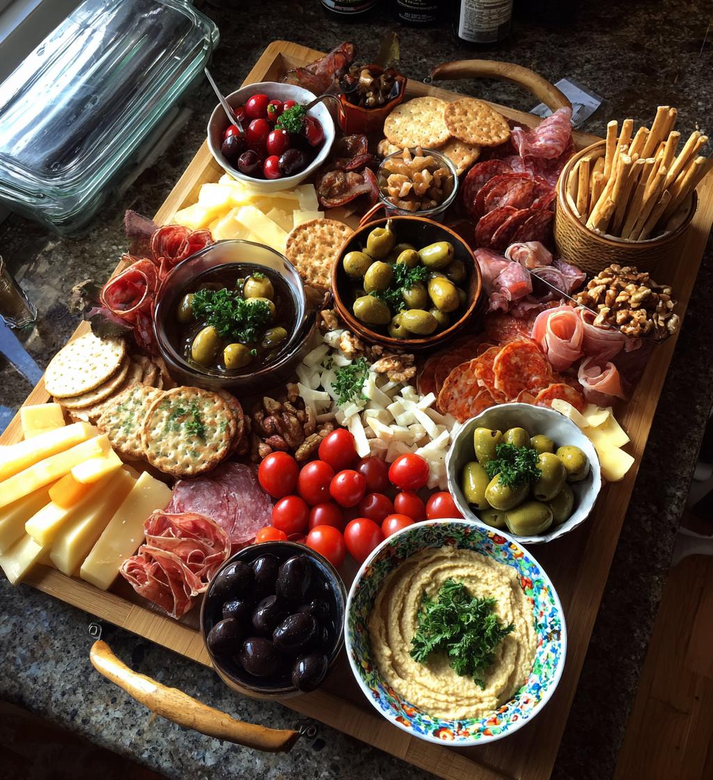 football charcuterie board