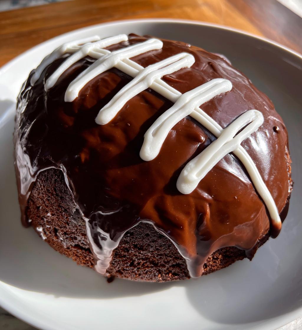 football dessert