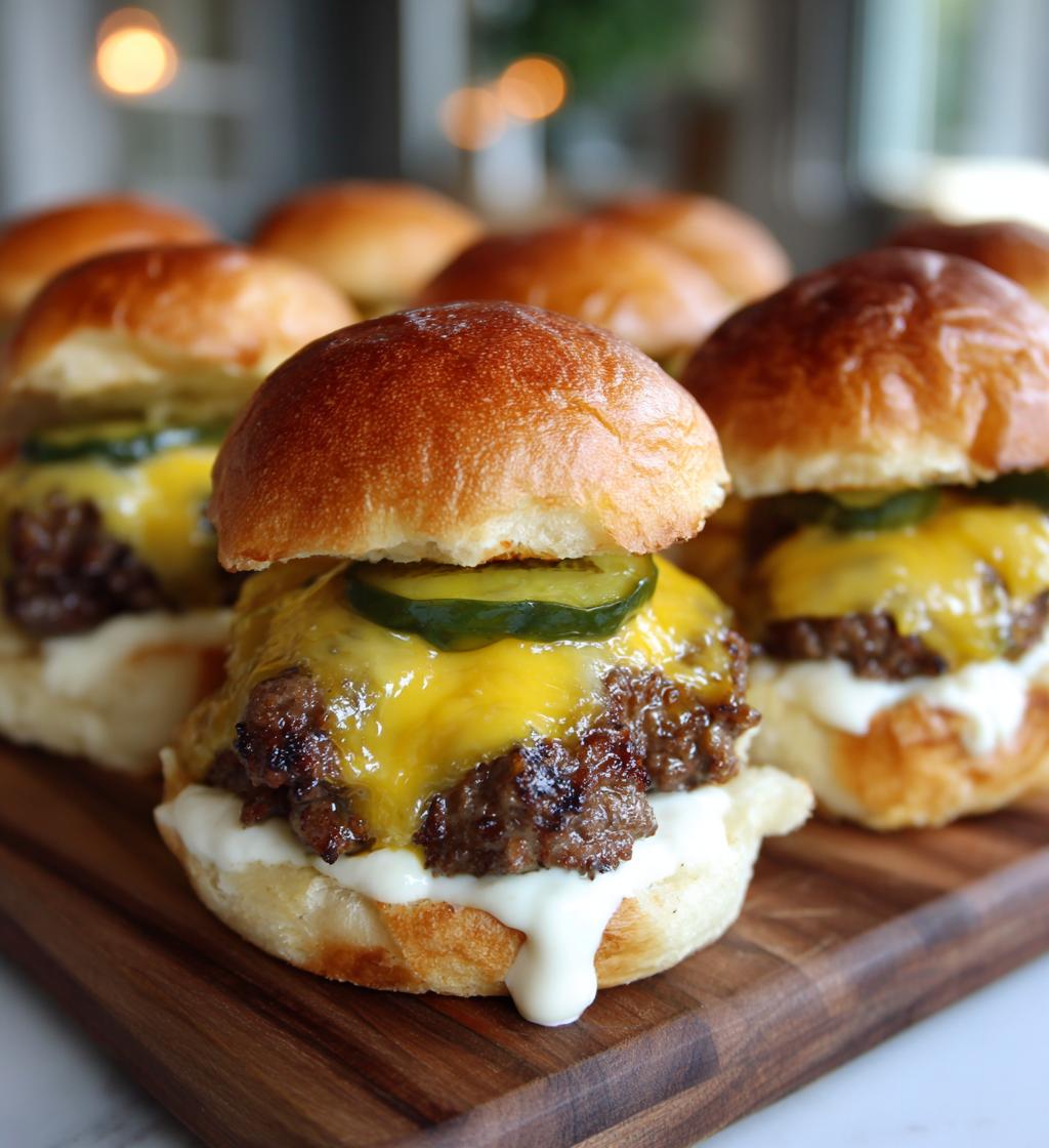 football food sliders