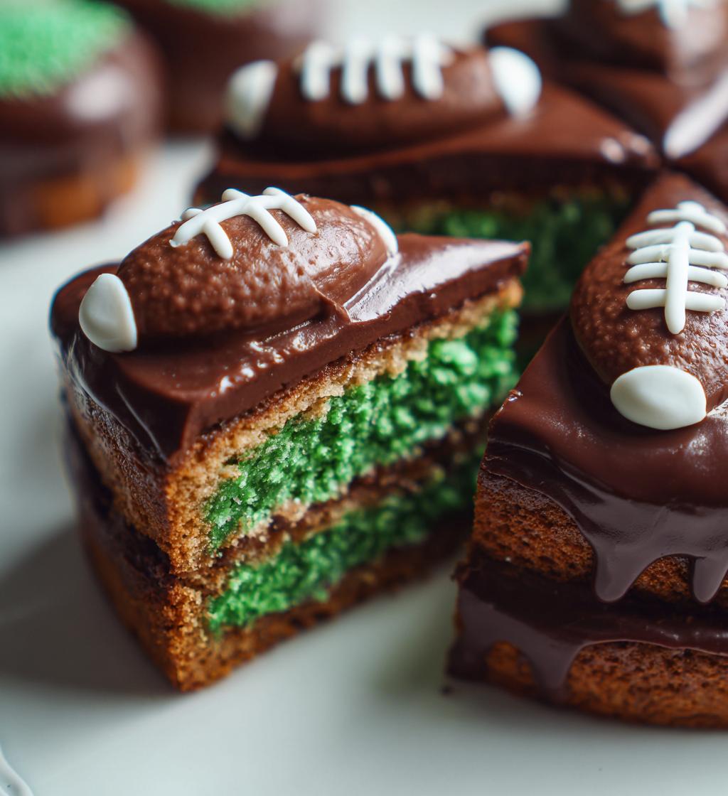football game cake