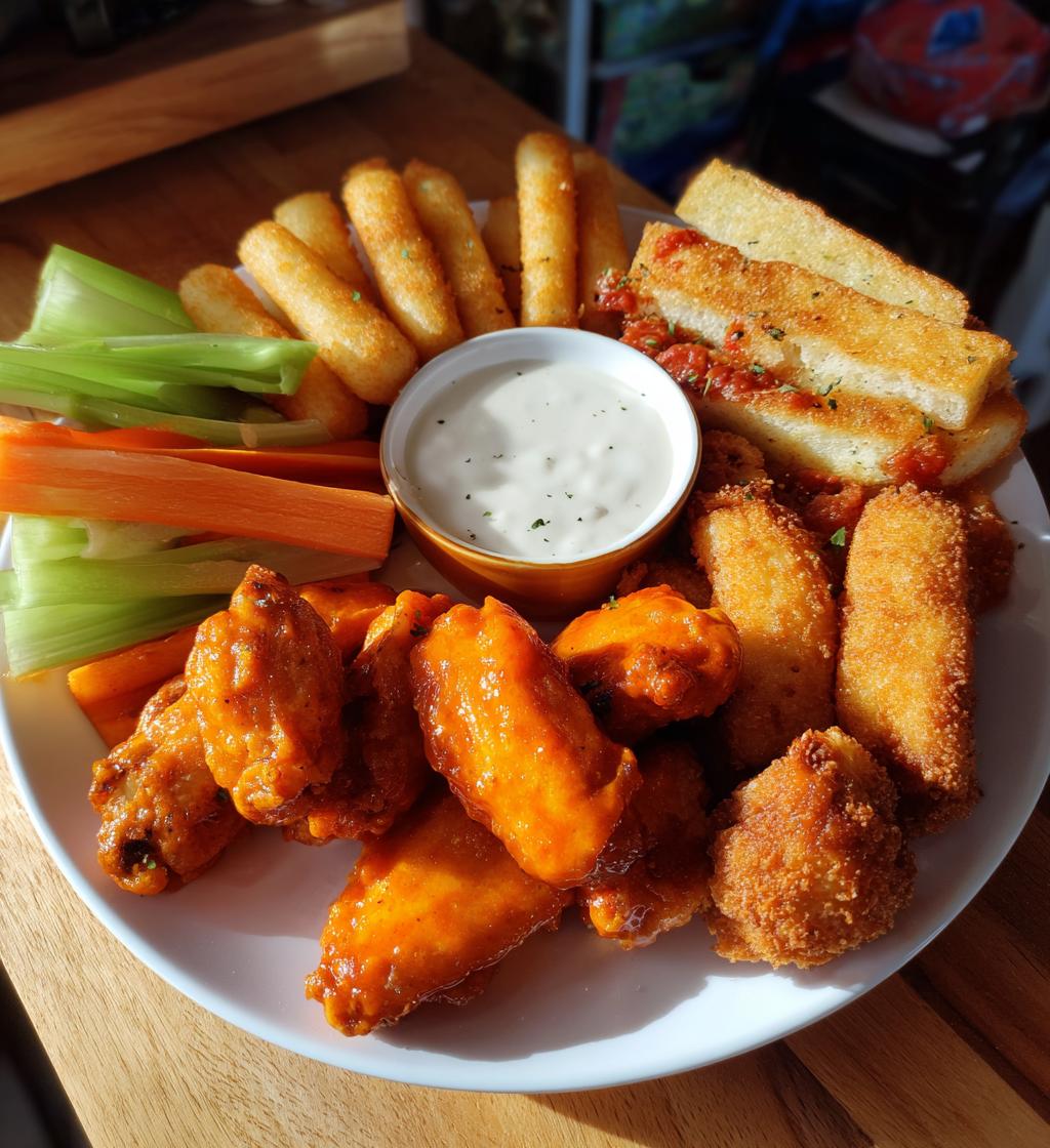 football game food appetizers