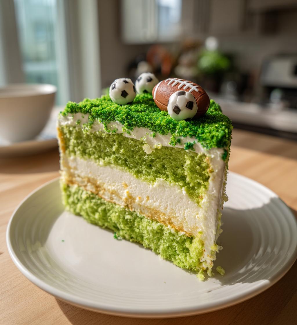 football kids cake