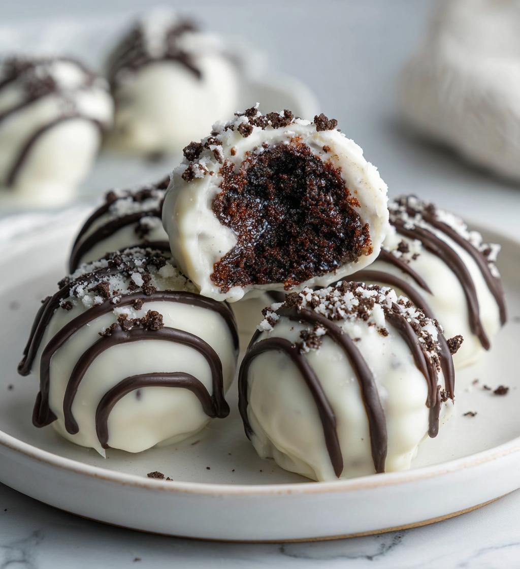 football oreo truffles