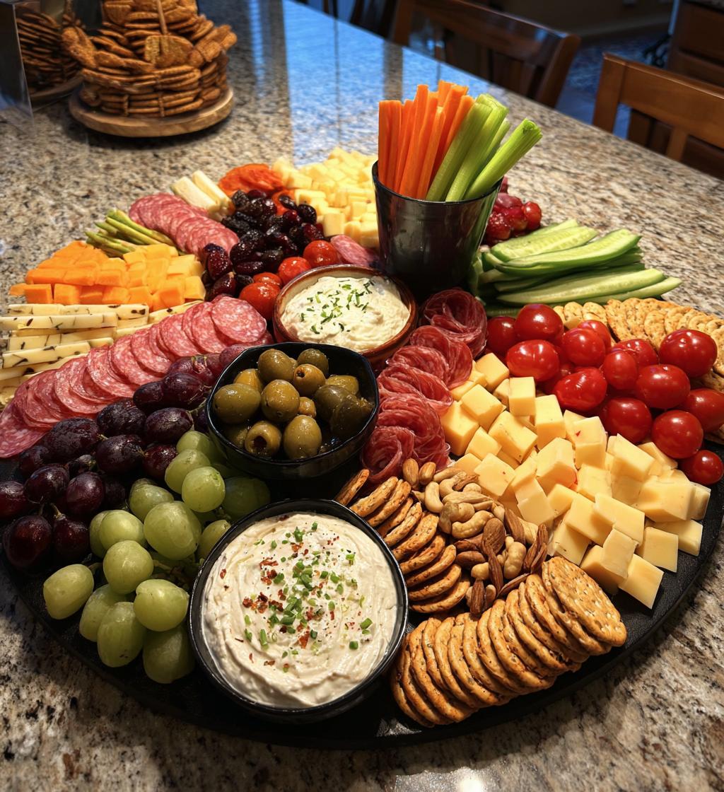 football party charcuterie board ideas