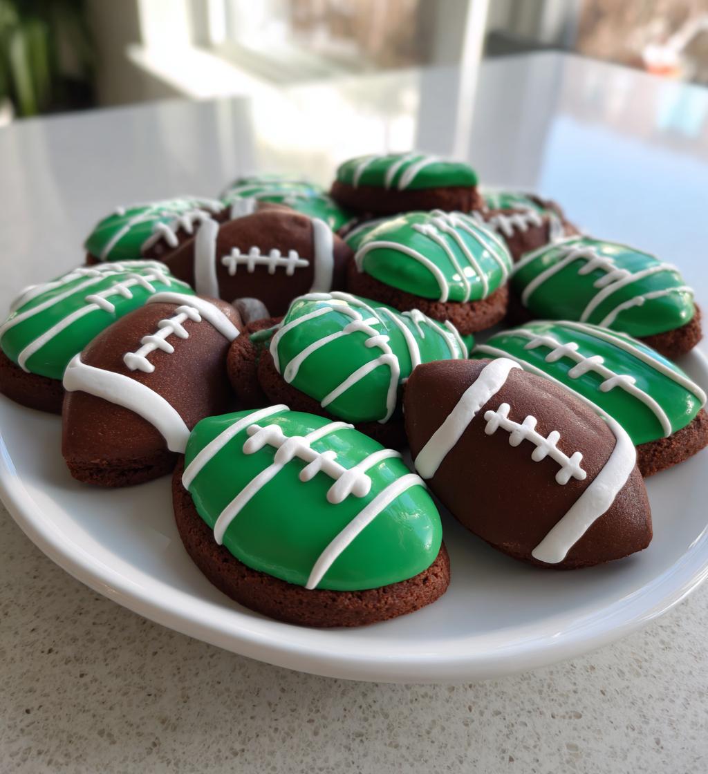 football party cookies