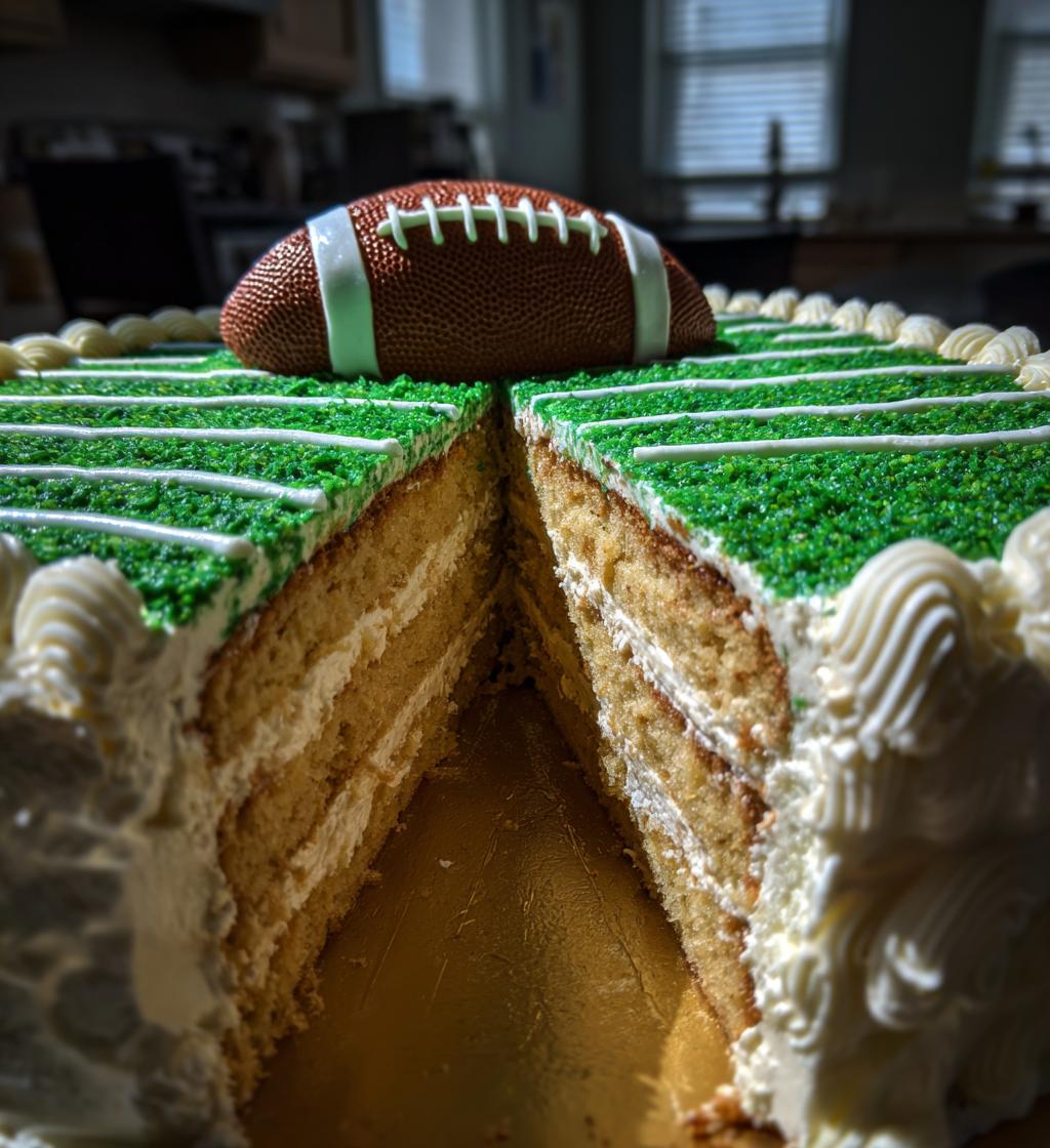 football sheet cake ideas