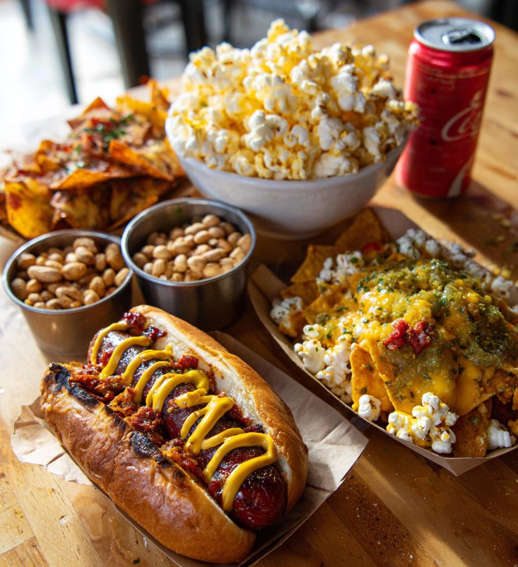 football stadium food