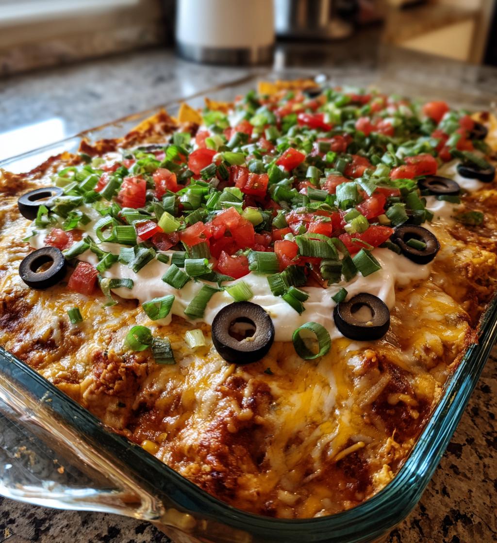 football taco dip