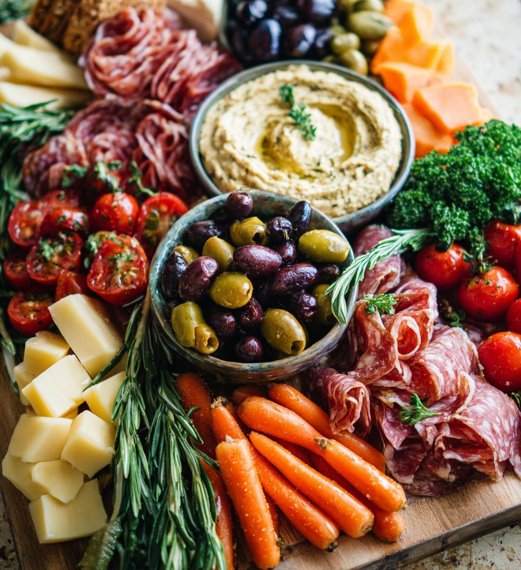 football tailgate charcuterie board