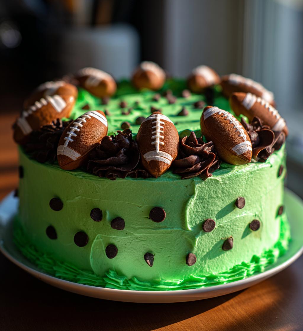 football theme desserts