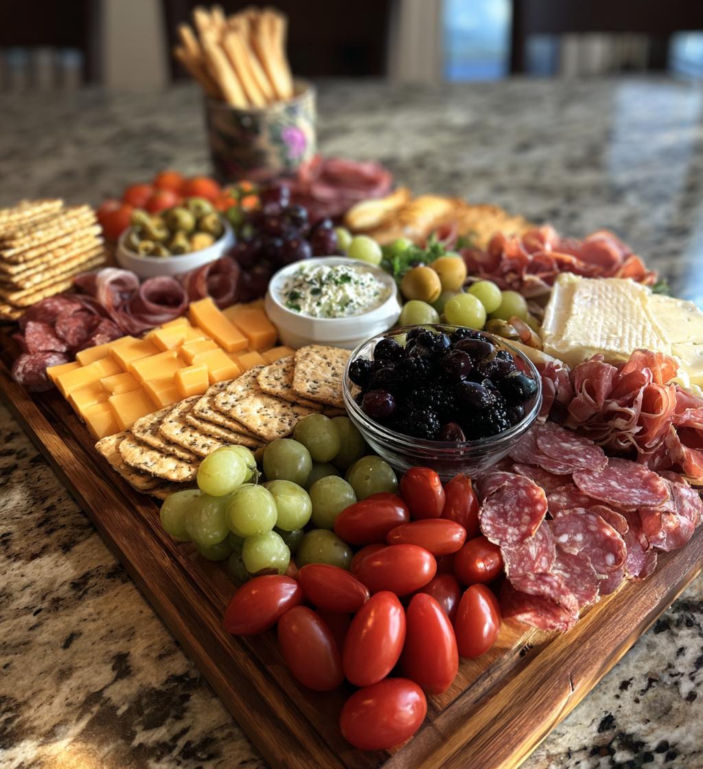 football themed charcuterie board ideas