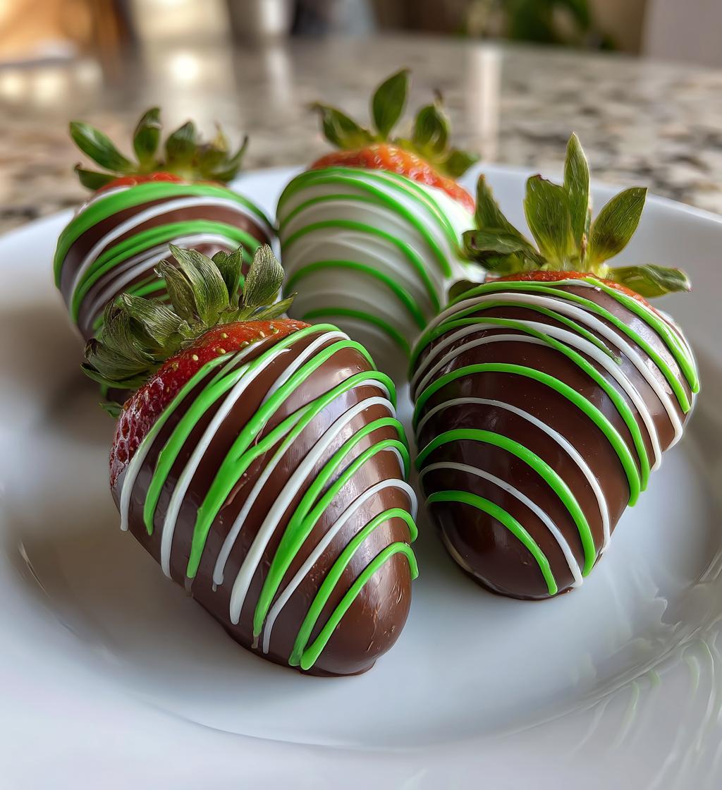 football themed chocolate covered strawberries